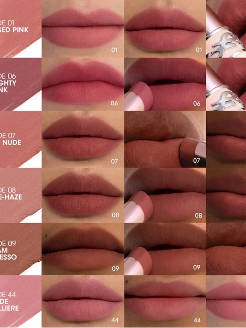 YSL Lovenude Lip Blusher Soft Blurring Lip Color 9 3AM Expresso - Picture 3 of 8